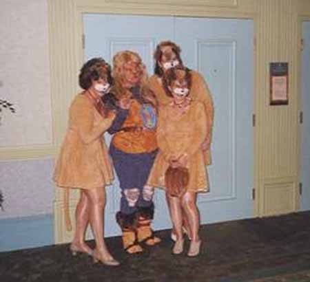 Vinnie and the girls